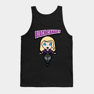 Tooniefied Black Canary Tank Top